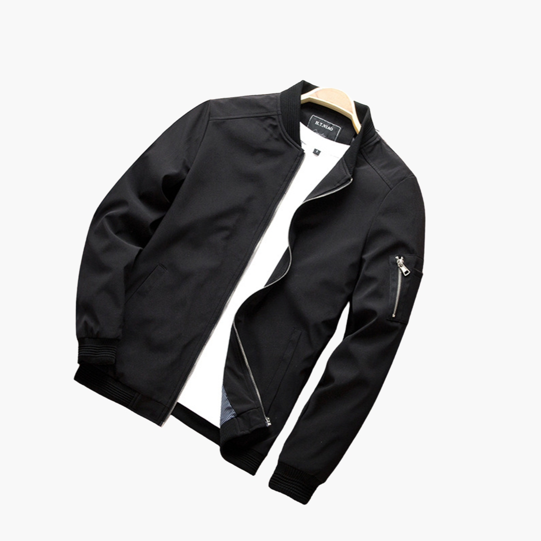 Elegante cazadora bomber