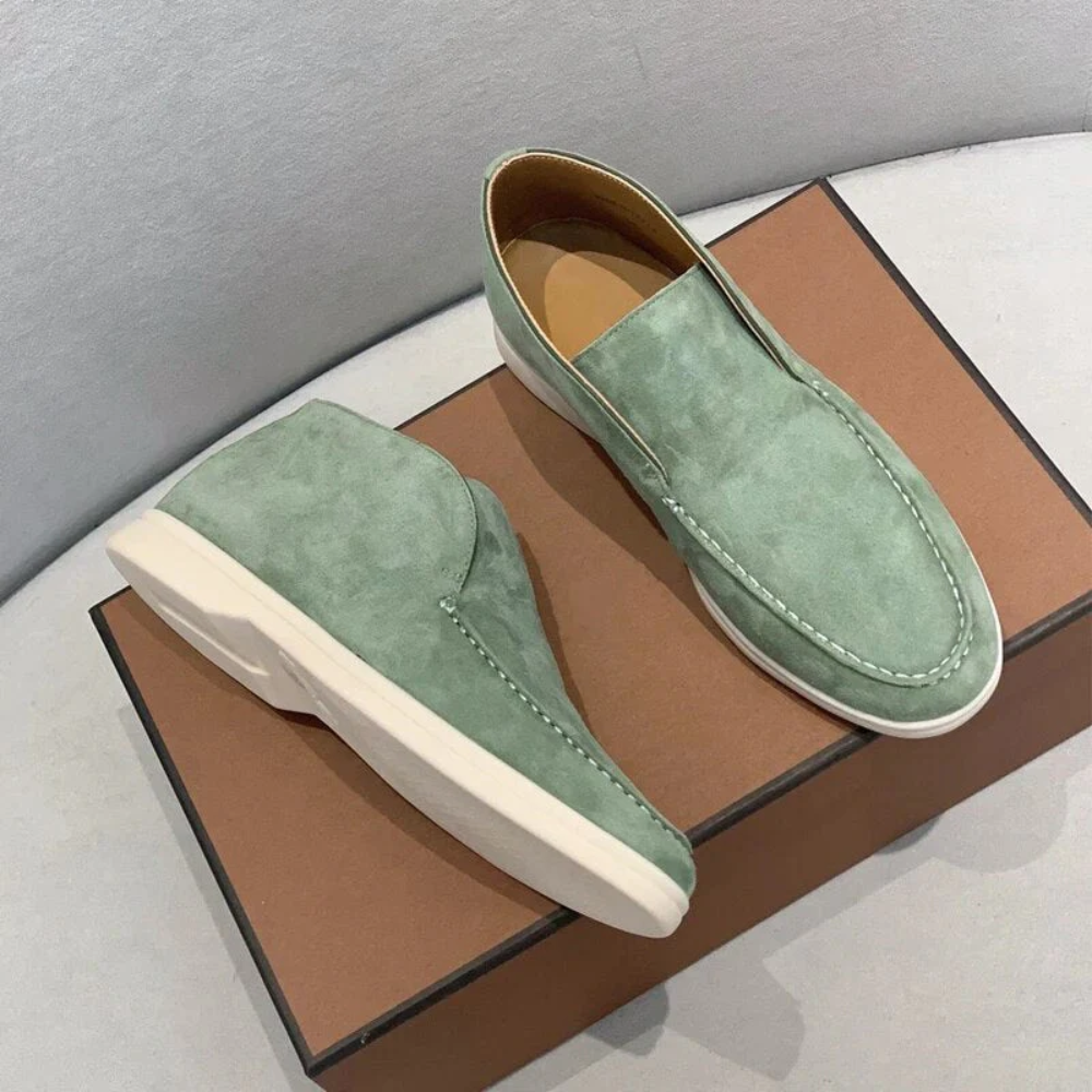 Mocasines casuales de ante