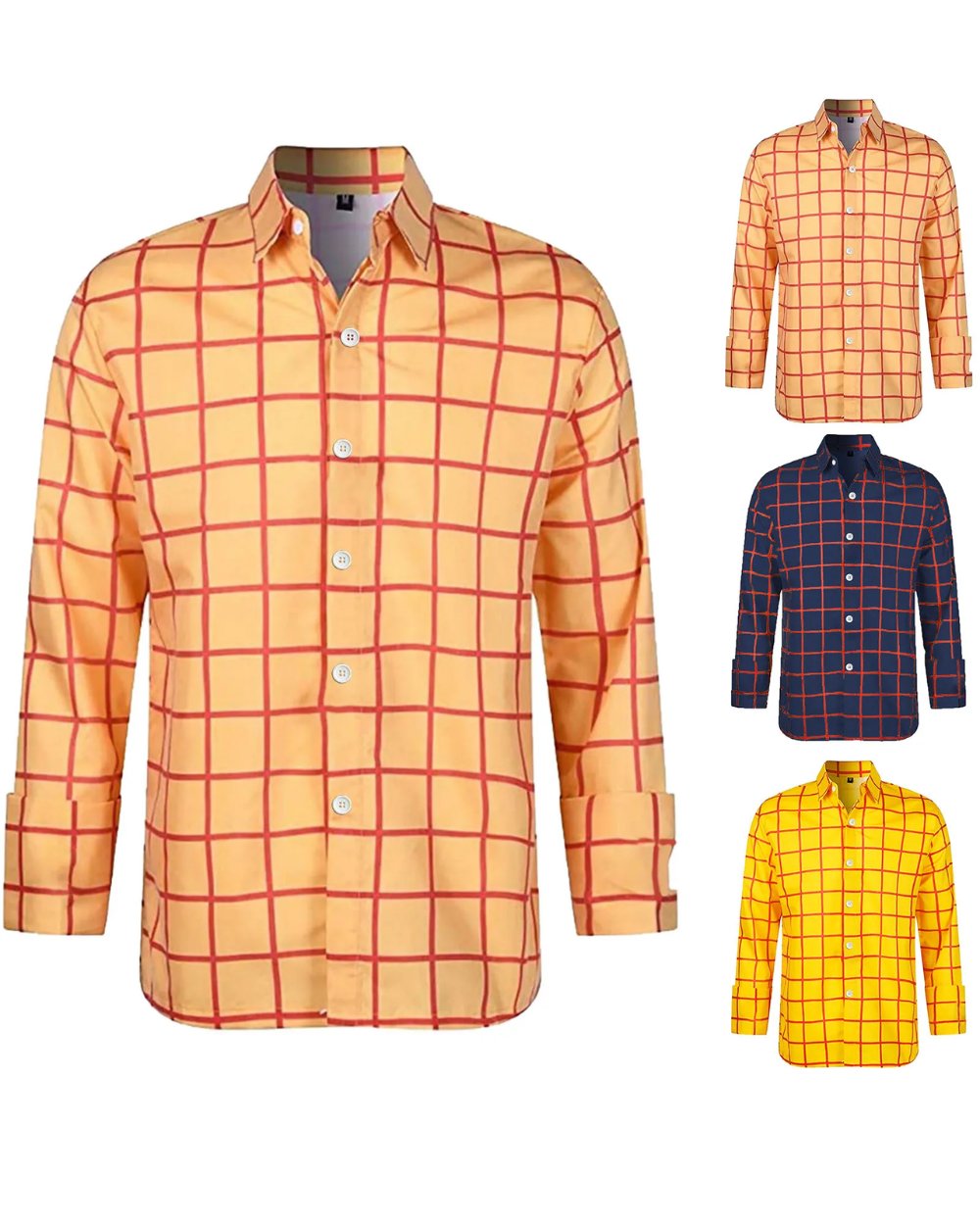 Camisa clásica de cuadros