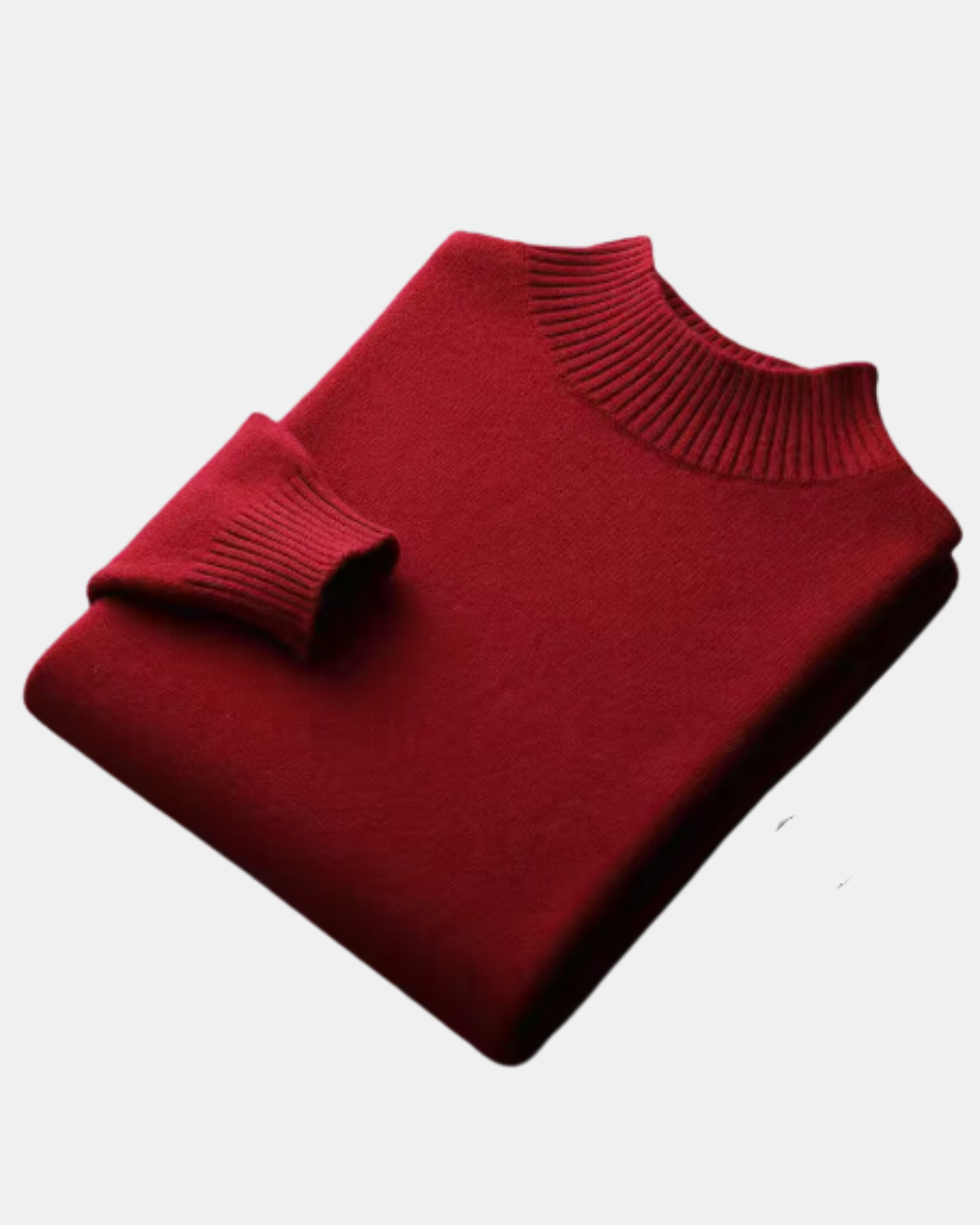 Jersey Mercurius de lana y medio cuello alto