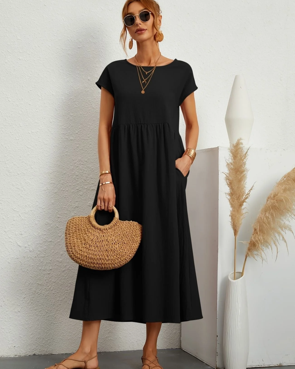 Elegante vestido de mujer