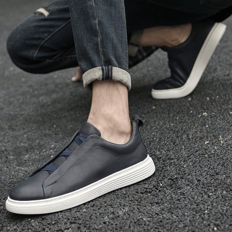 Elegantes zapatos de piel