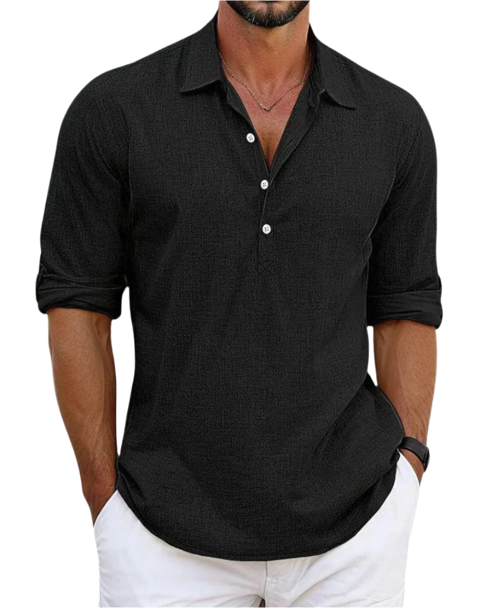 Camisa de lino Premium