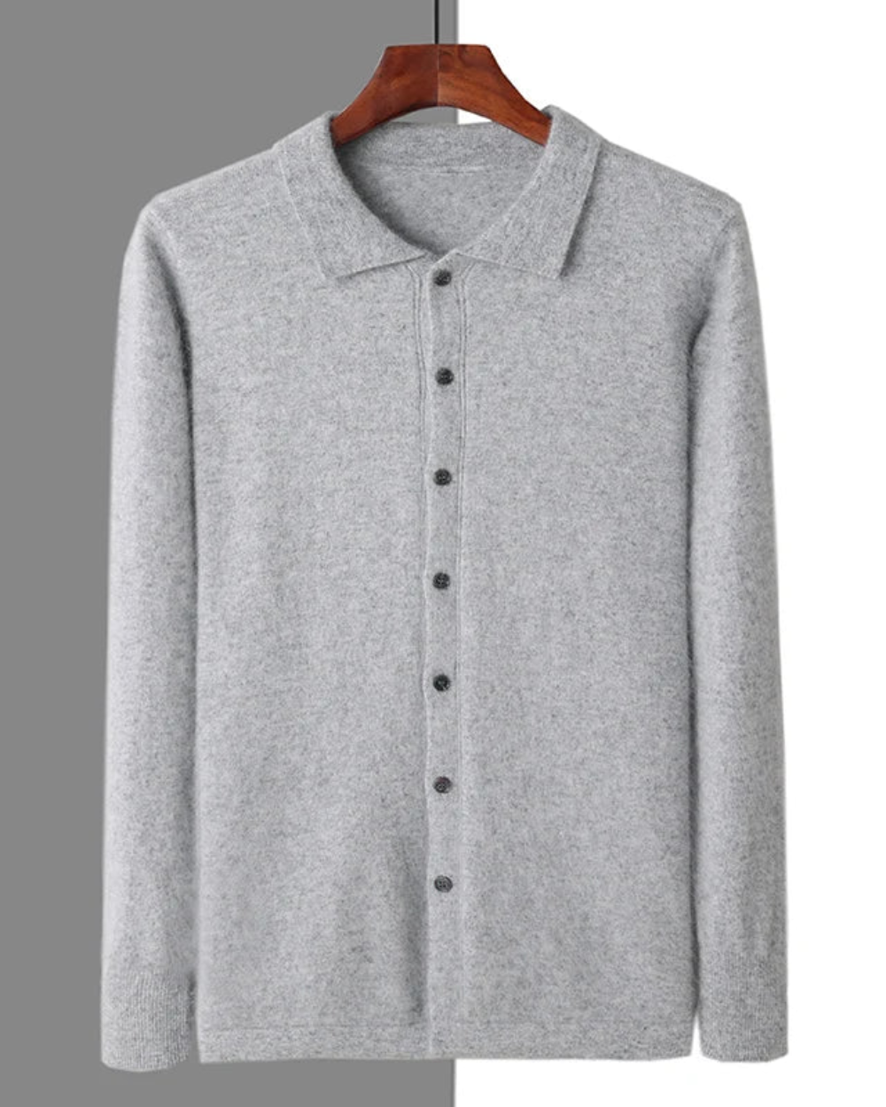 Chaqueta de cachemira con botones Planeta