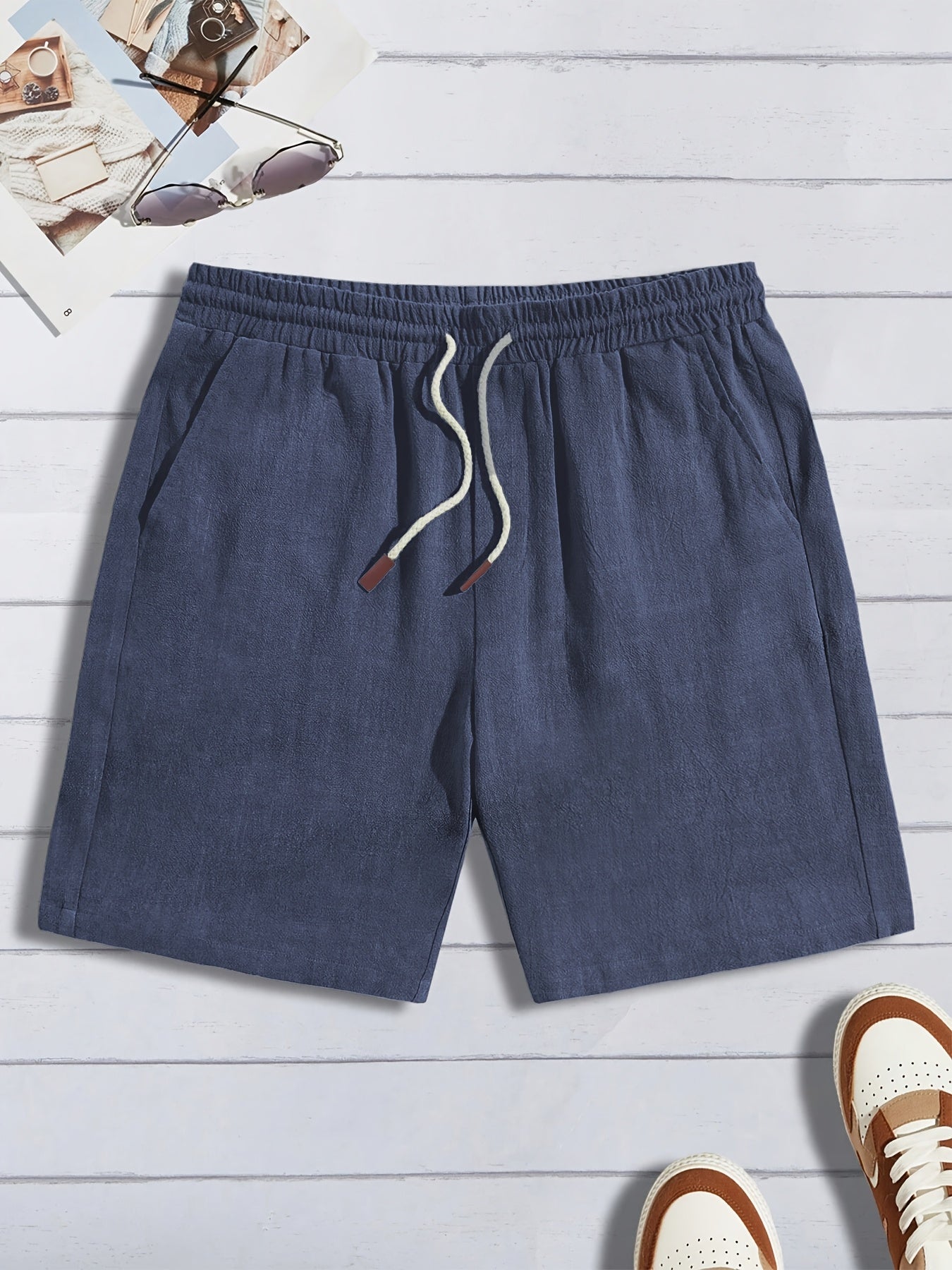 Pantalones cortos de lino
