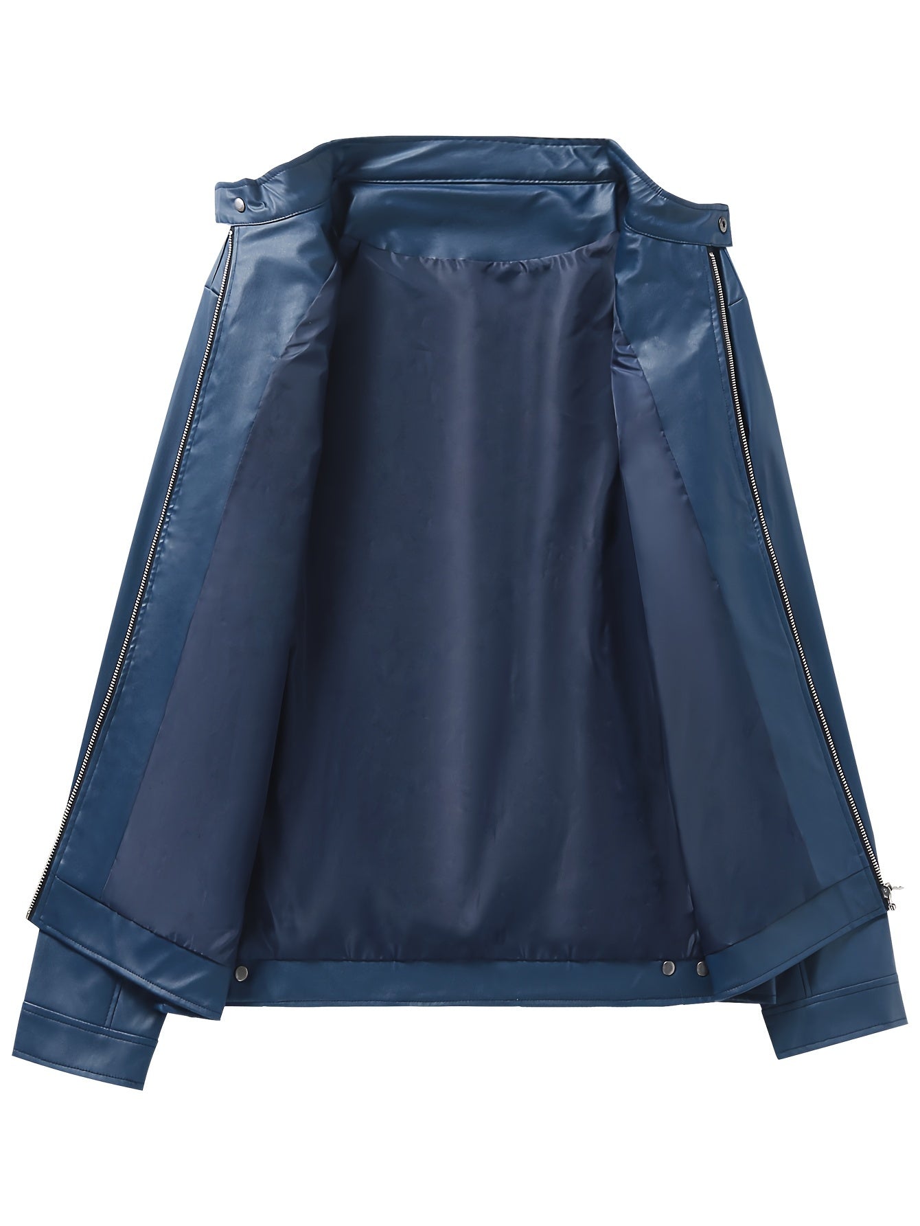 Chaqueta informal de cuero