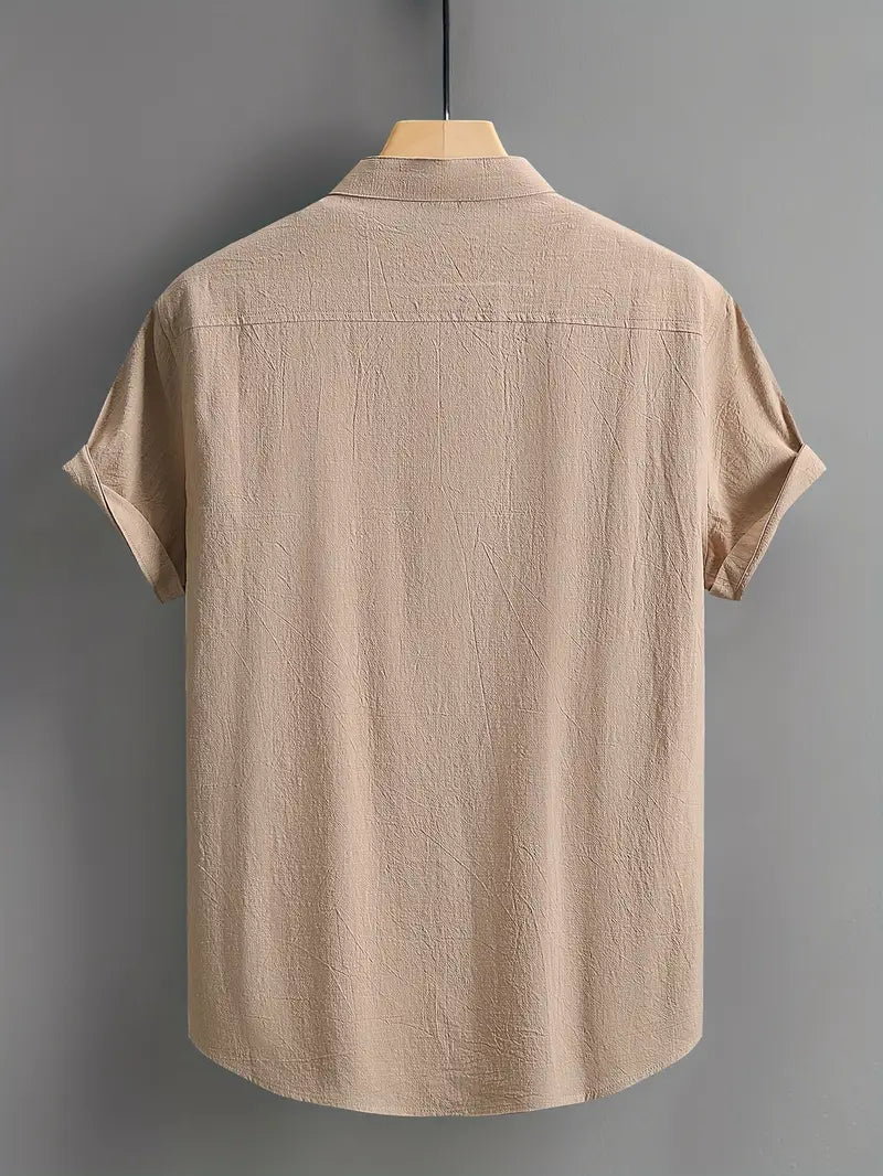 Camisa casual de manga corta
