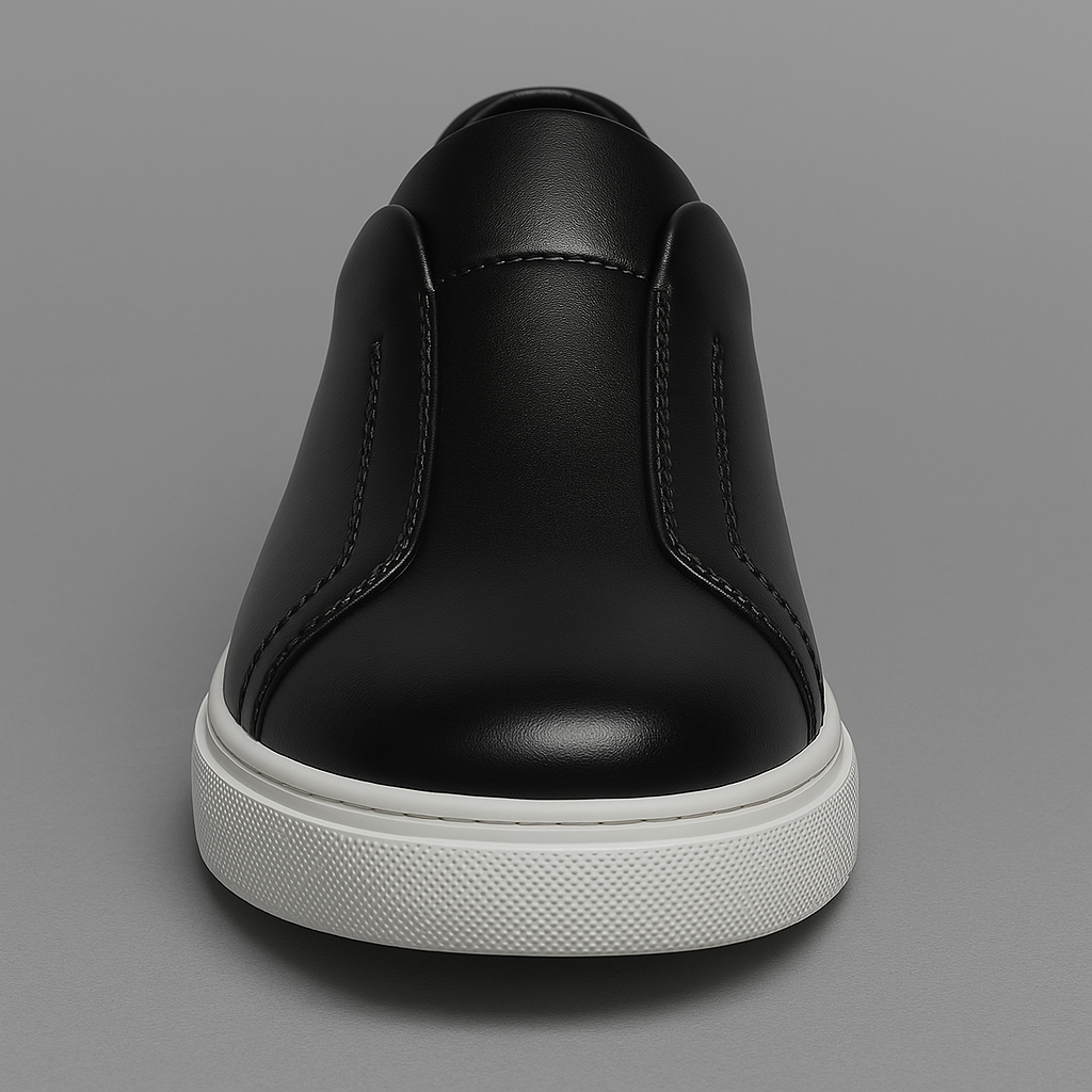 Elegantes zapatos de piel sin cordones