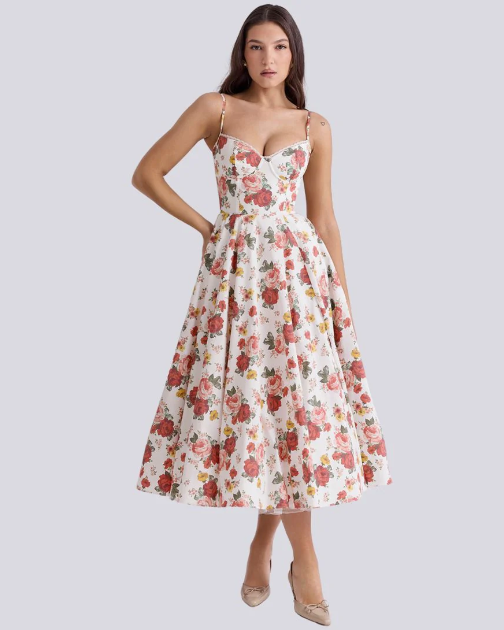 Bonaire Elegante Maxi Vestido