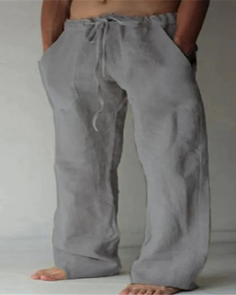 Pantalón de lino transpirable