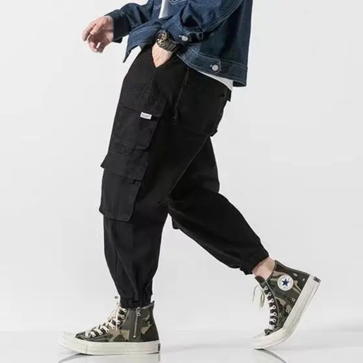 Elegantes pantalones cargo