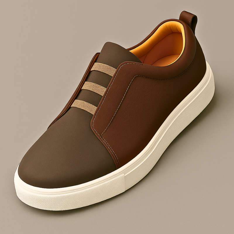 Zapatillas de piel de primera calidad