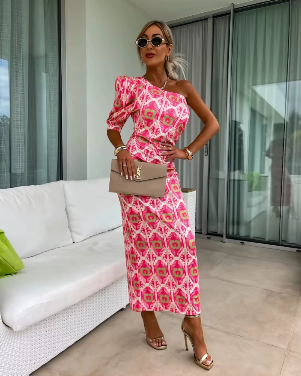 Elegante vestido de fiesta