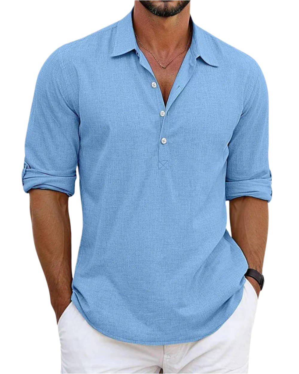 Camisa de lino Premium