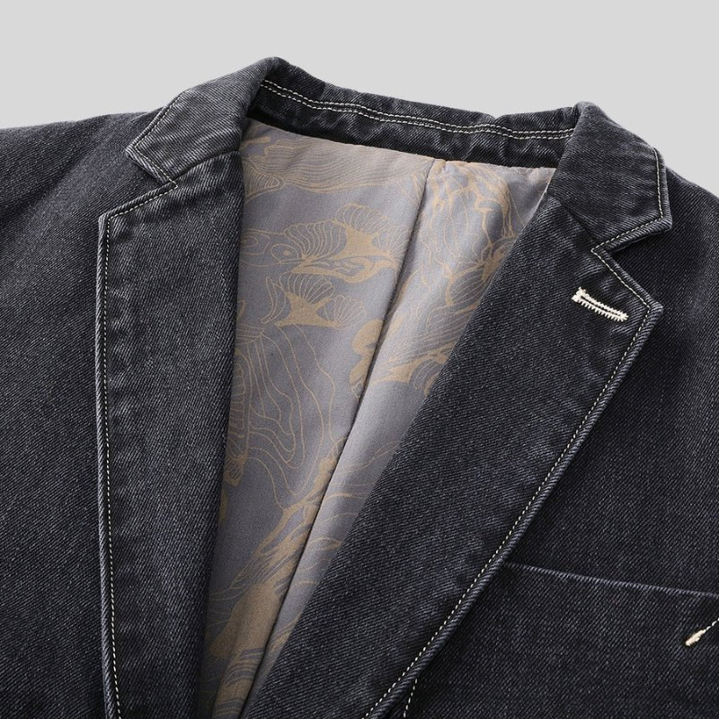 Blazer de algodón chic