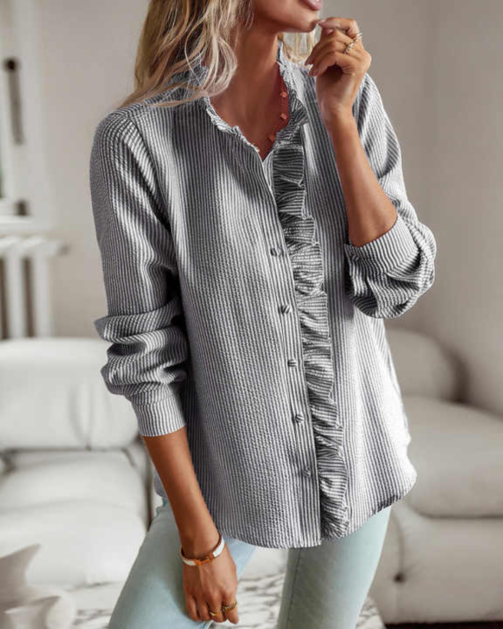 Elegante blusa de mujer
