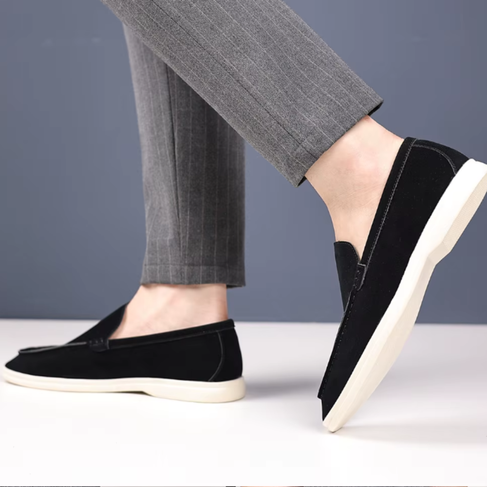 Mocasines de ante de lujo