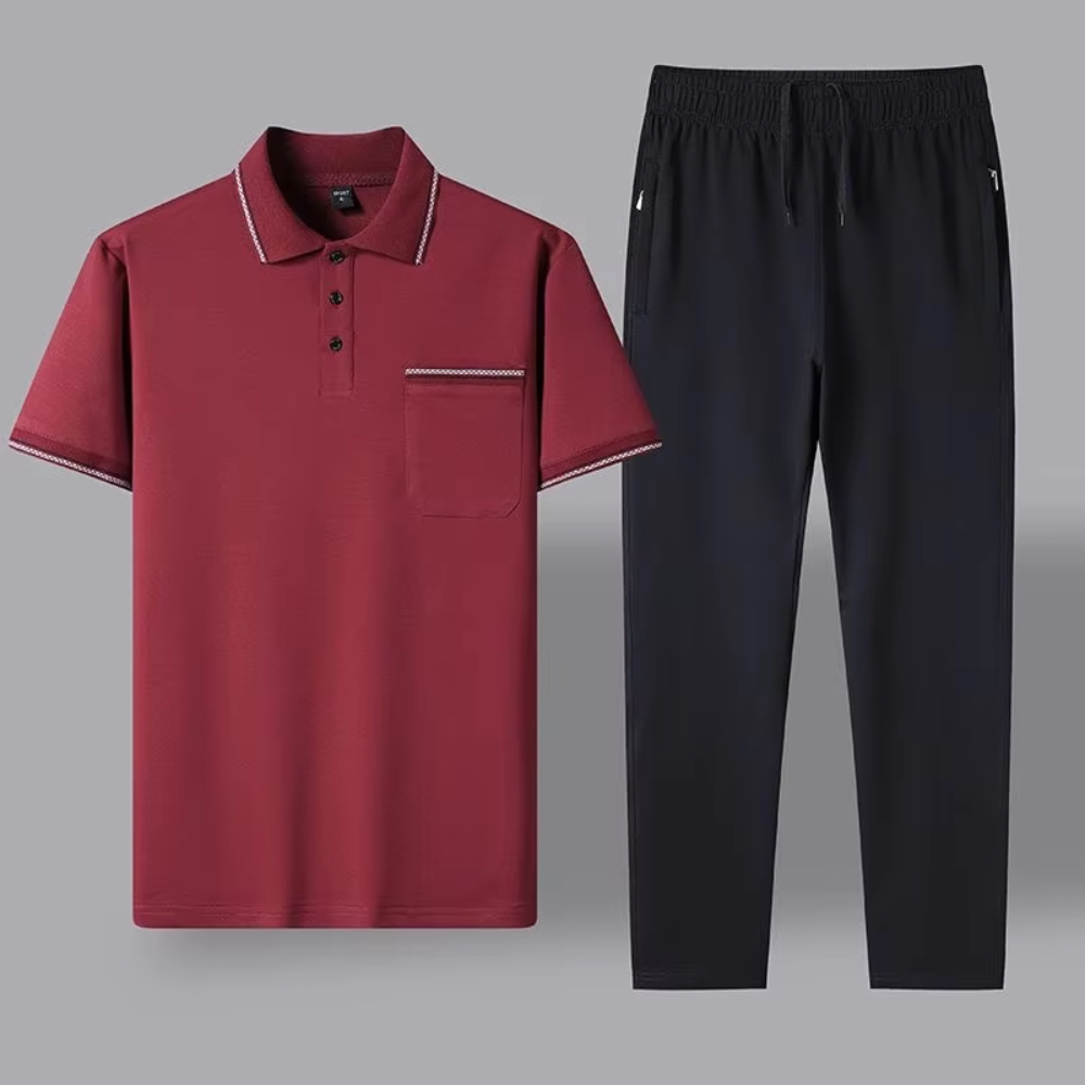 Polo de 2 piezas