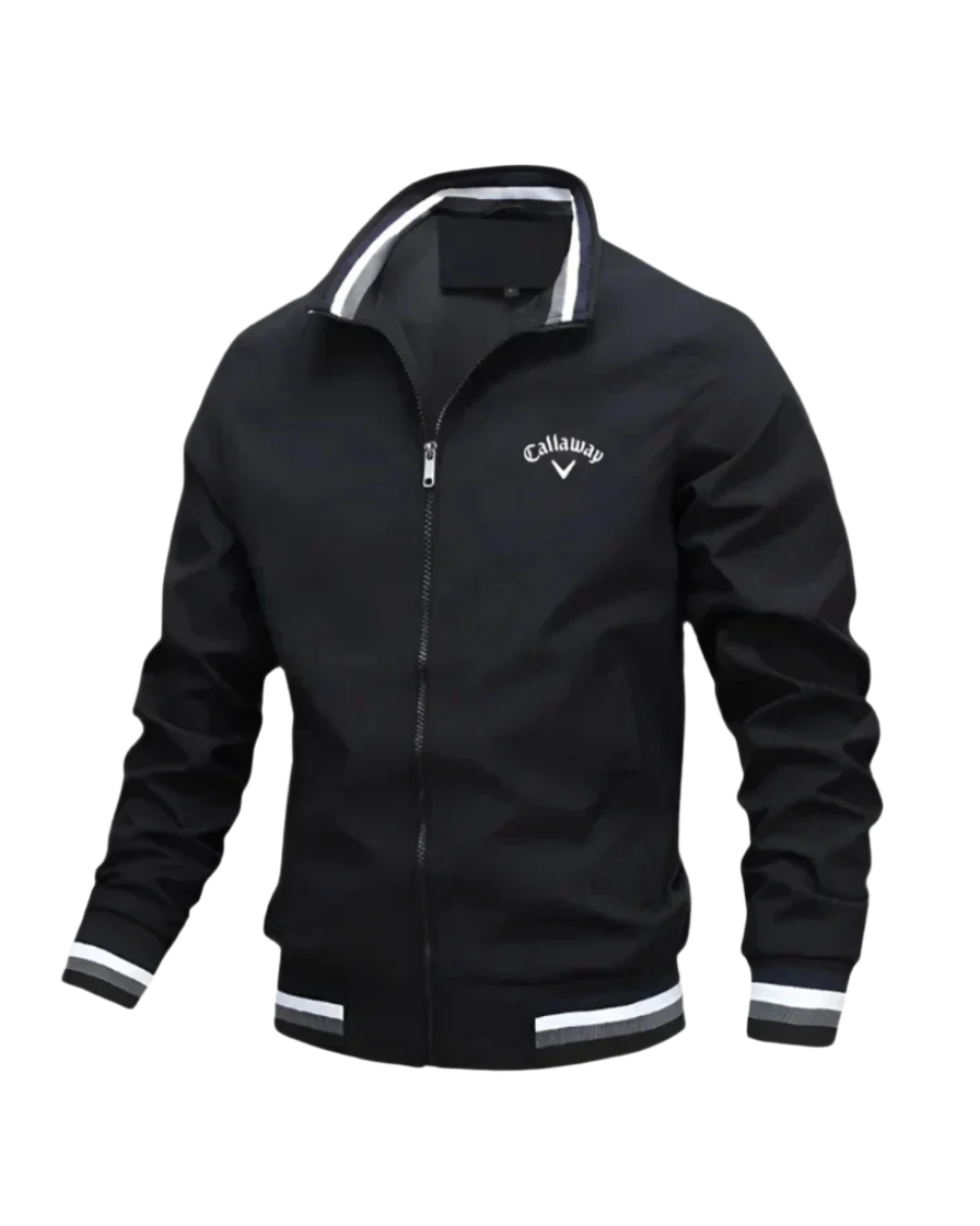 Chaqueta informal con cremallera