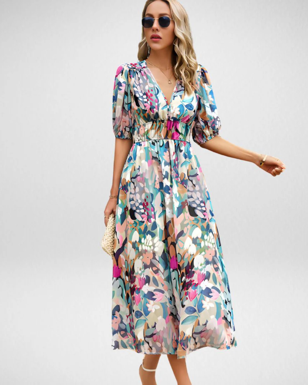 Elegante vestido largo Venecia
