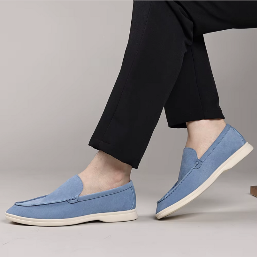 Mocasines clásicos de ante