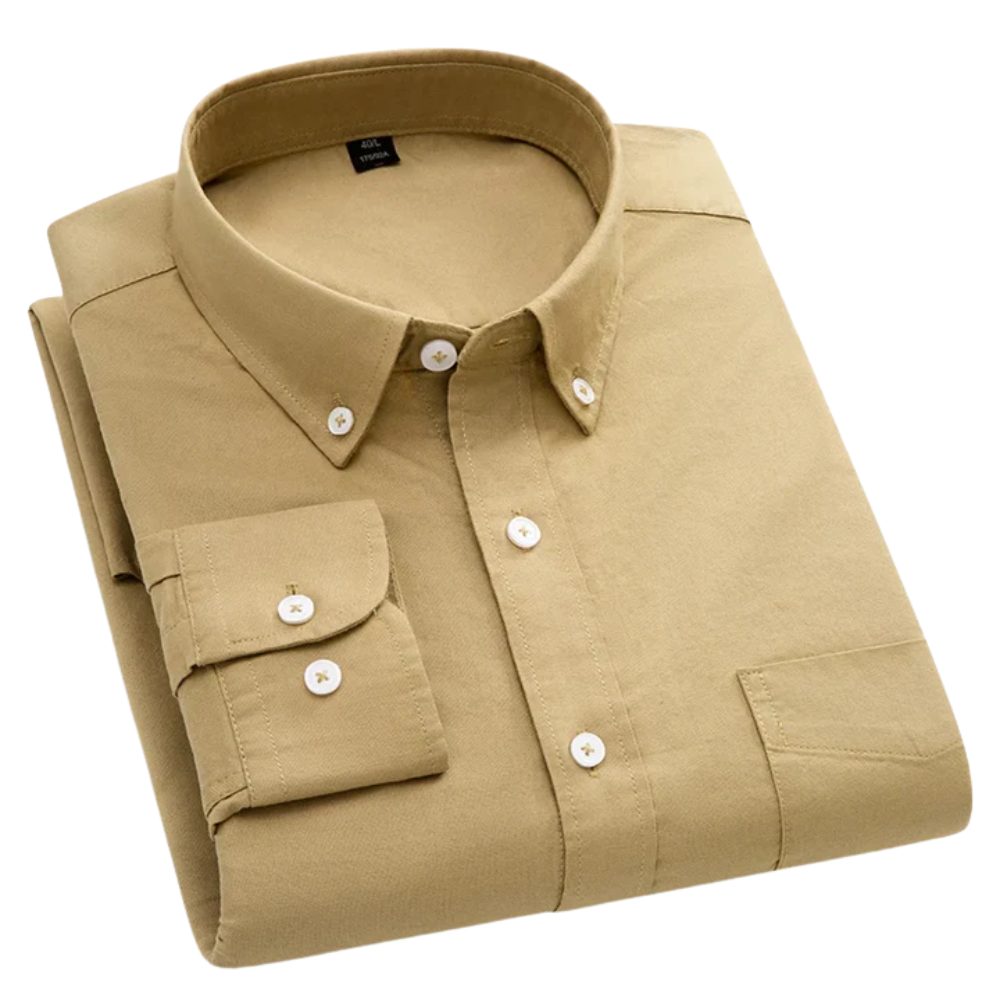 Camisa clásica de algodón