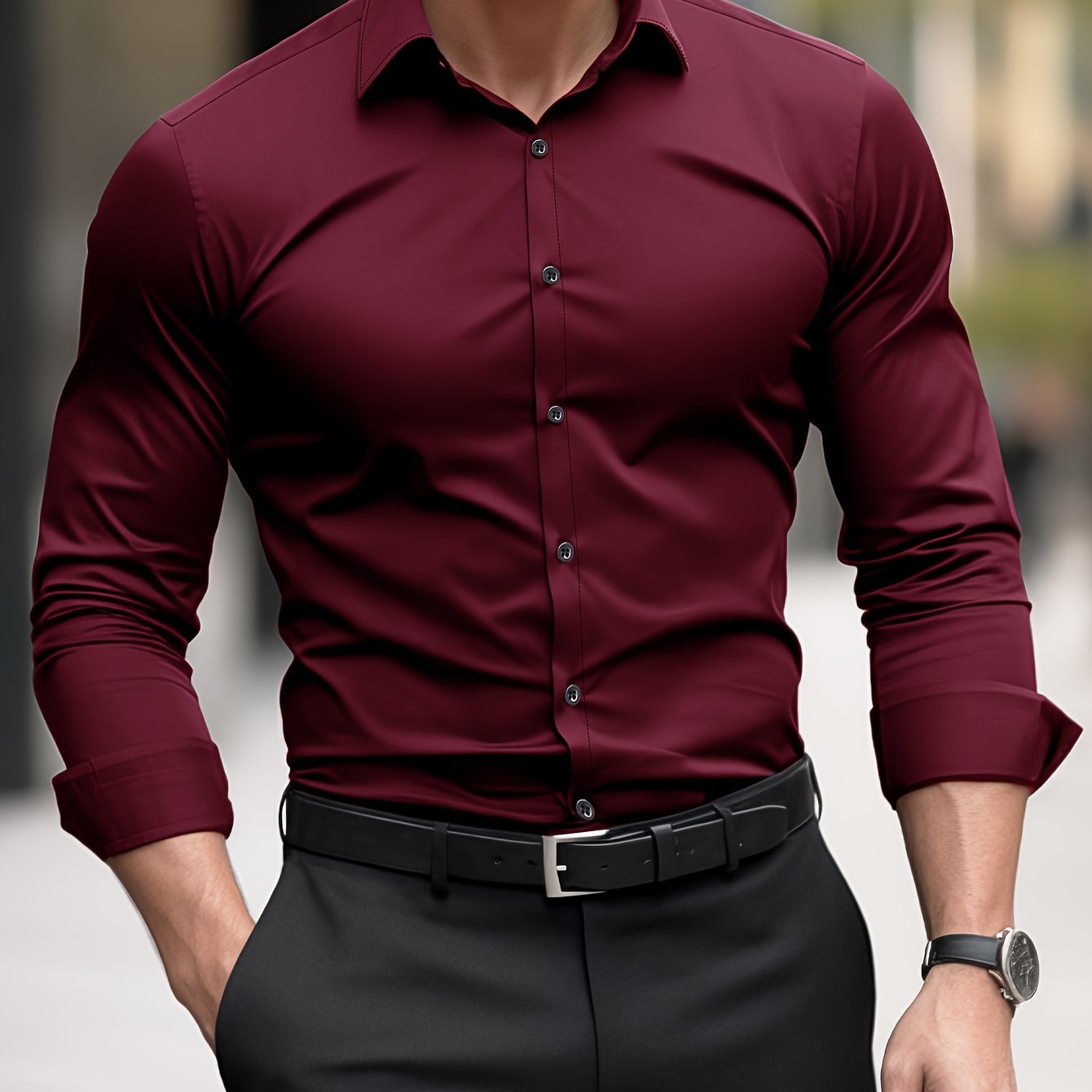 Camisa de vestir slim FIt