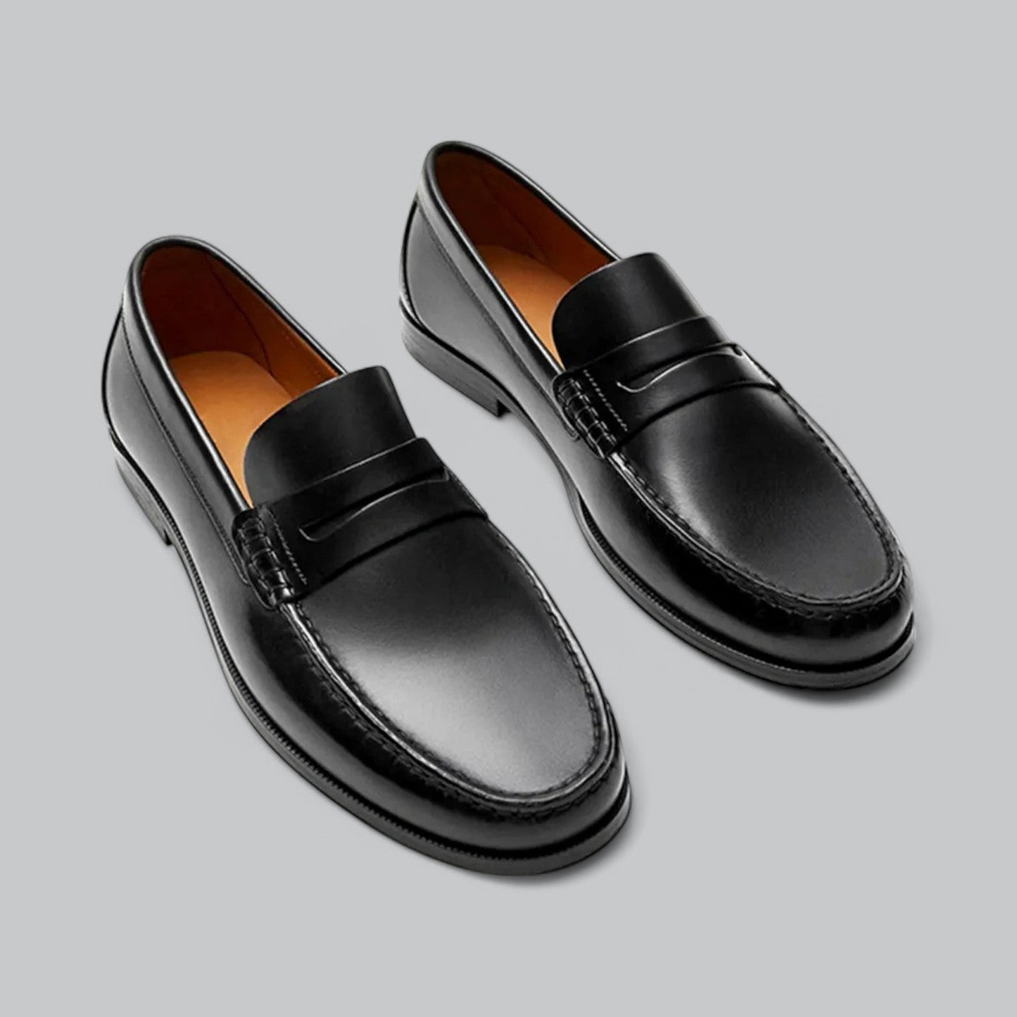 Mocasines de piel chic
