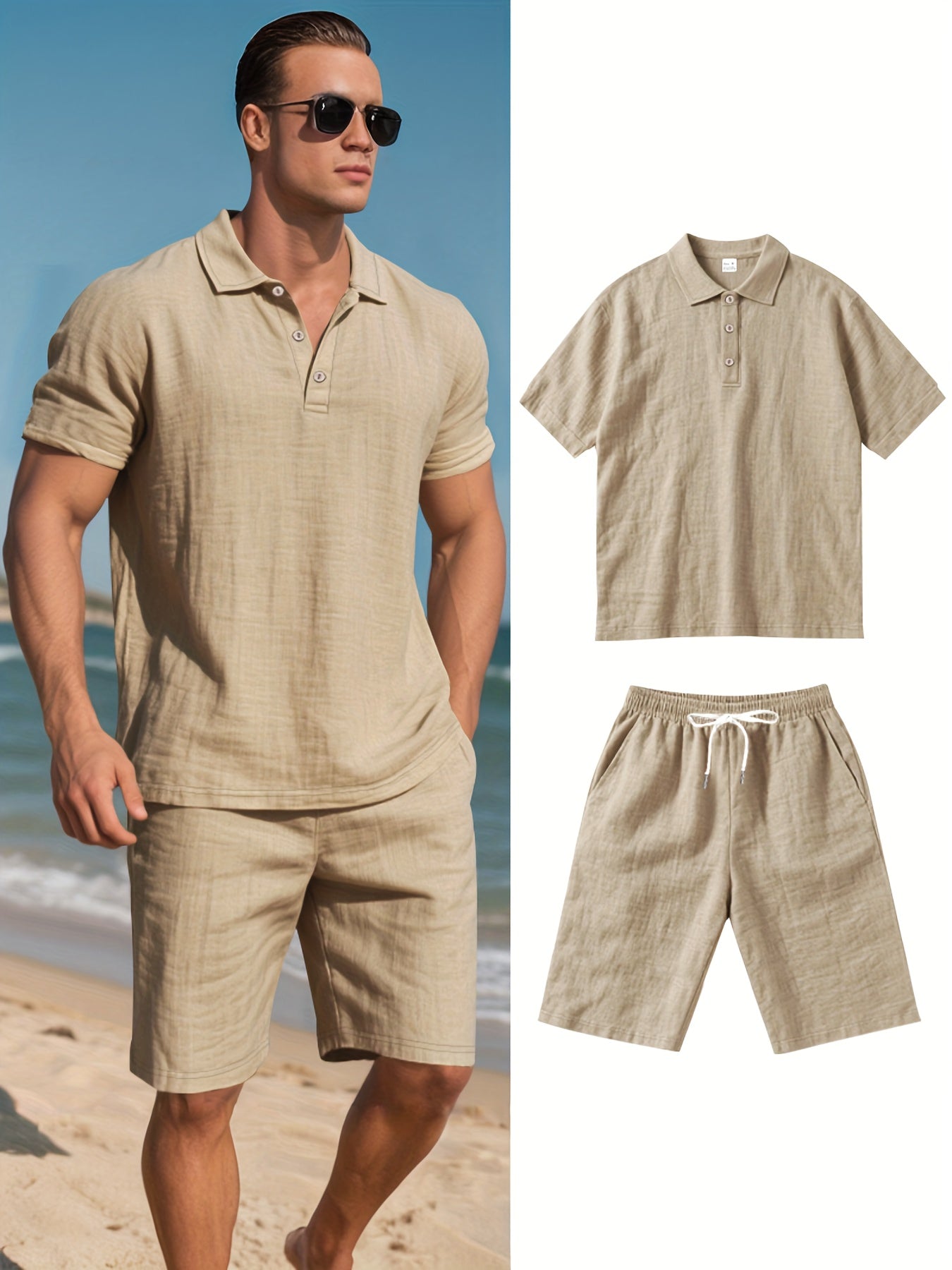 Conjunto de lino para hombre