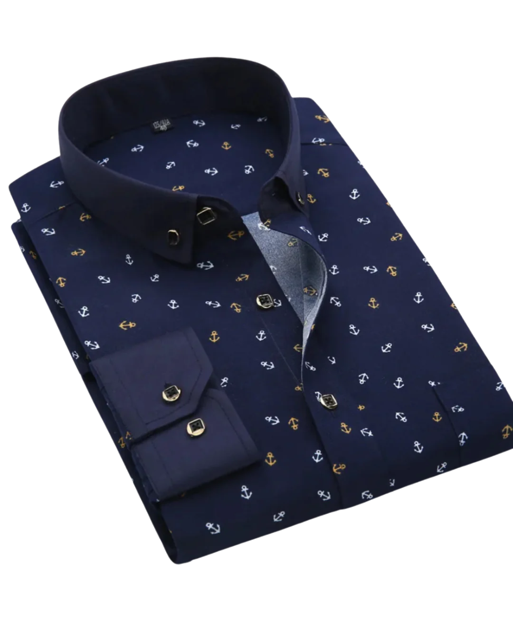Camisa con estampado náutico