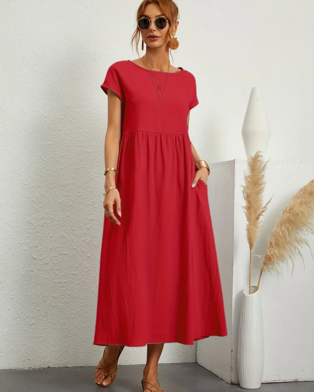 Elegante vestido de mujer