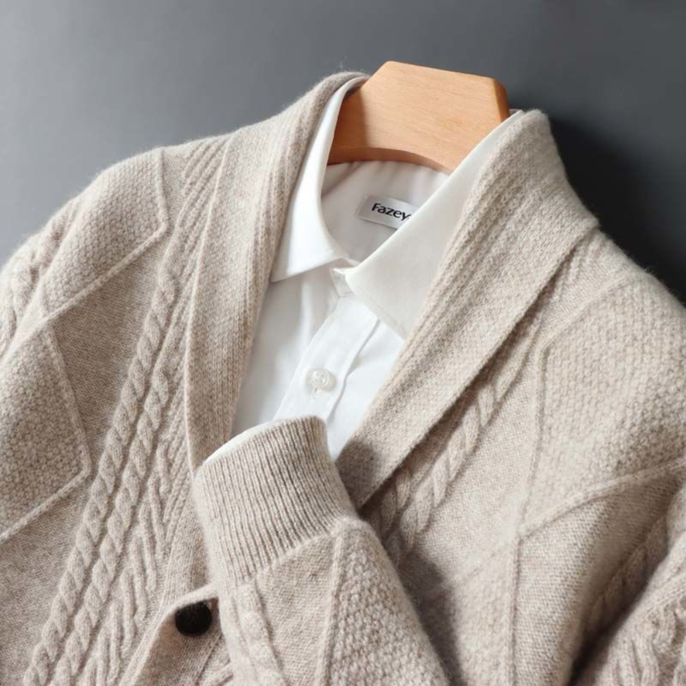Chaqueta de lana merina Savoca