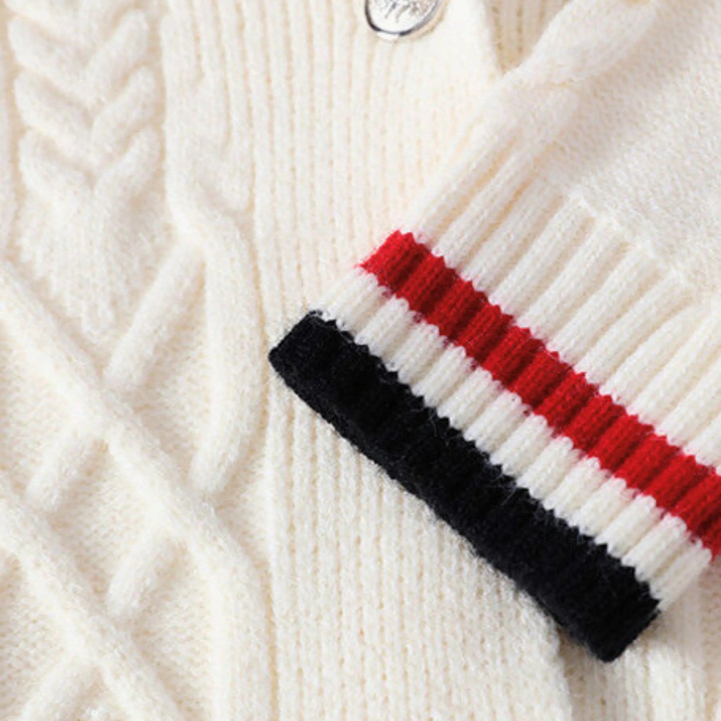 Elegante cárdigan de algodón