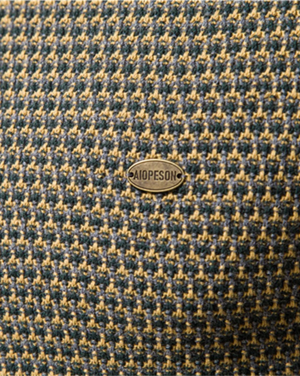 Jersey de cuadros para hombre