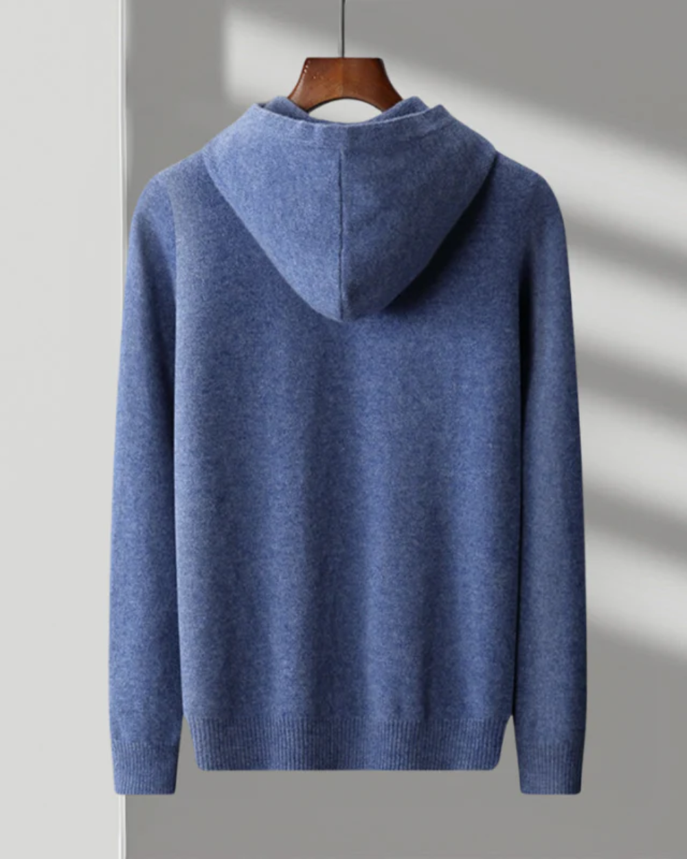 Sudadera con capucha de lana merina Nova