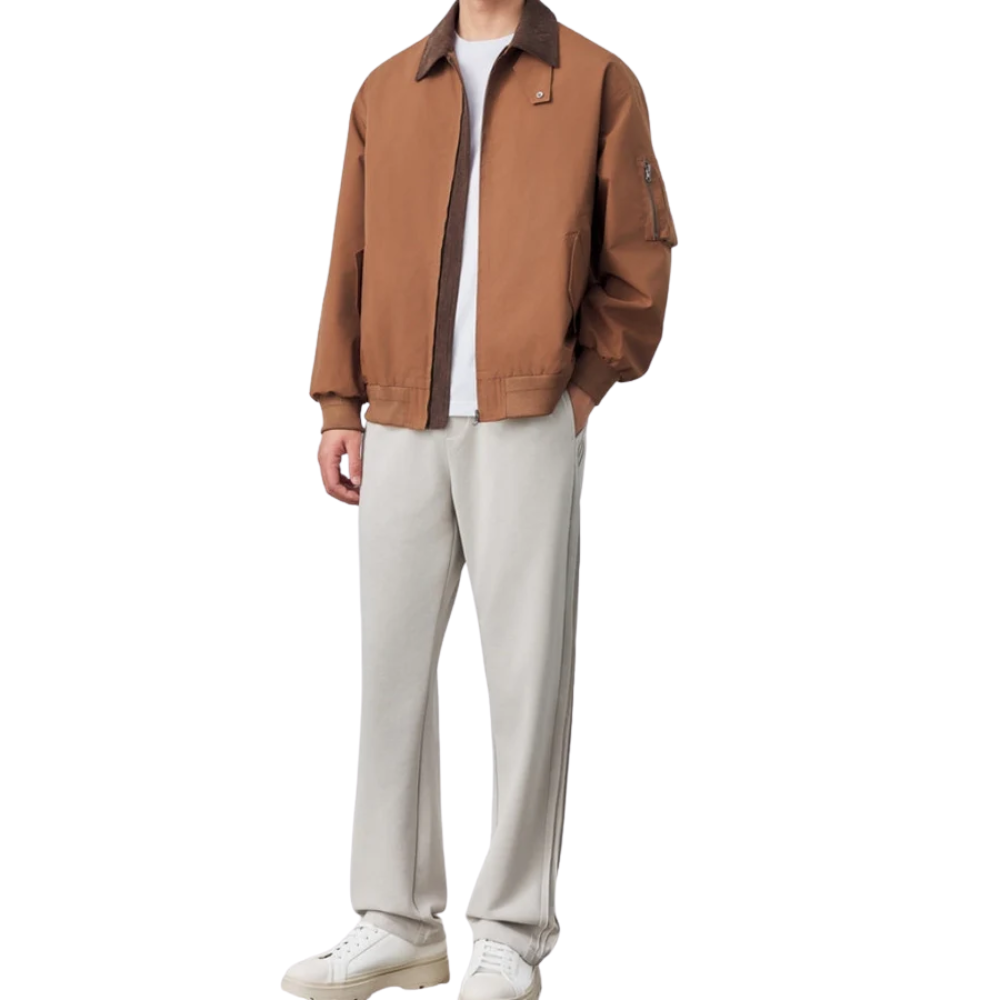 Elegante chaqueta Harrington