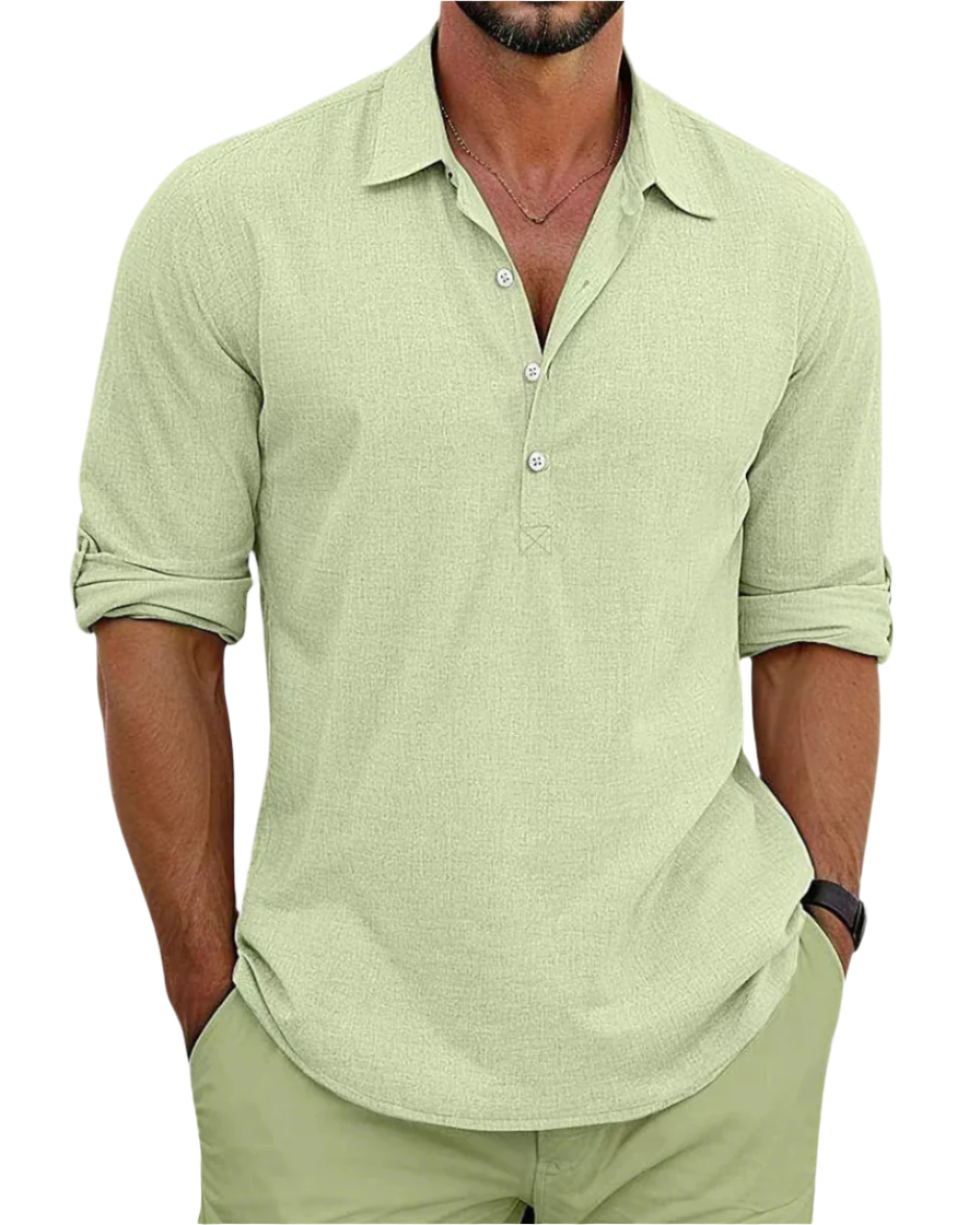 Camisa de lino Premium