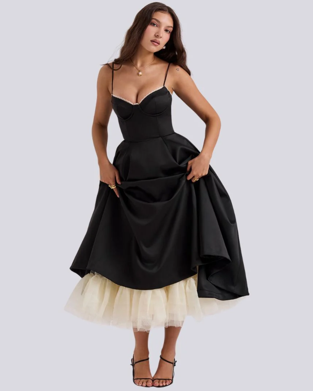 Bonaire Elegante Maxi Vestido