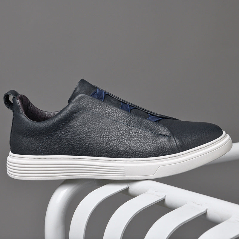 Elegantes zapatos de piel