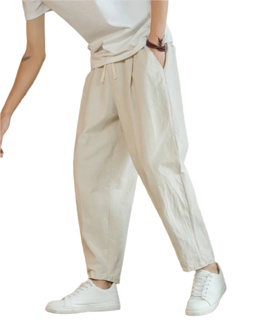 Pantalón de algodón Roma