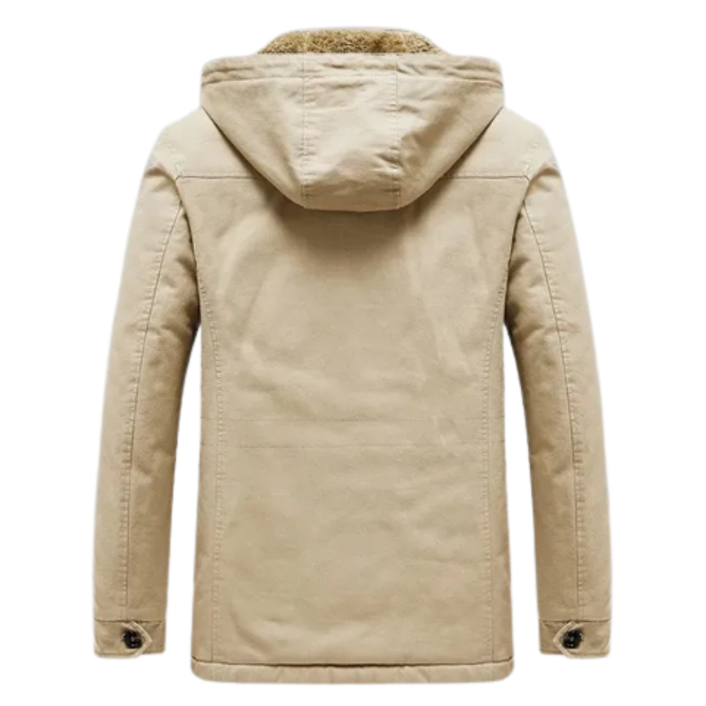 Elegante chaqueta de invierno acolchada Premium