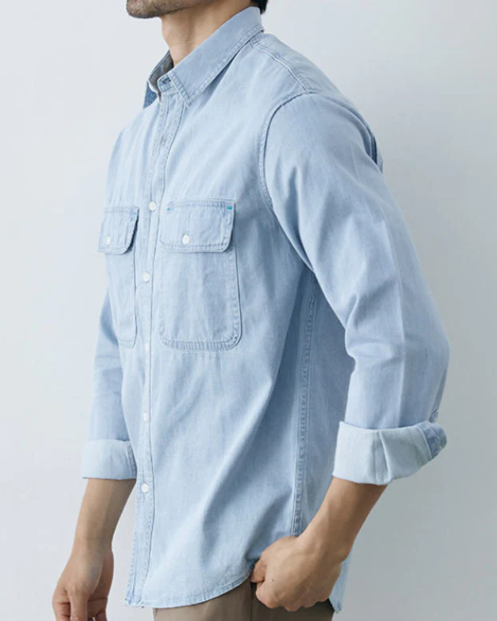 Camisa vaquera clásica
