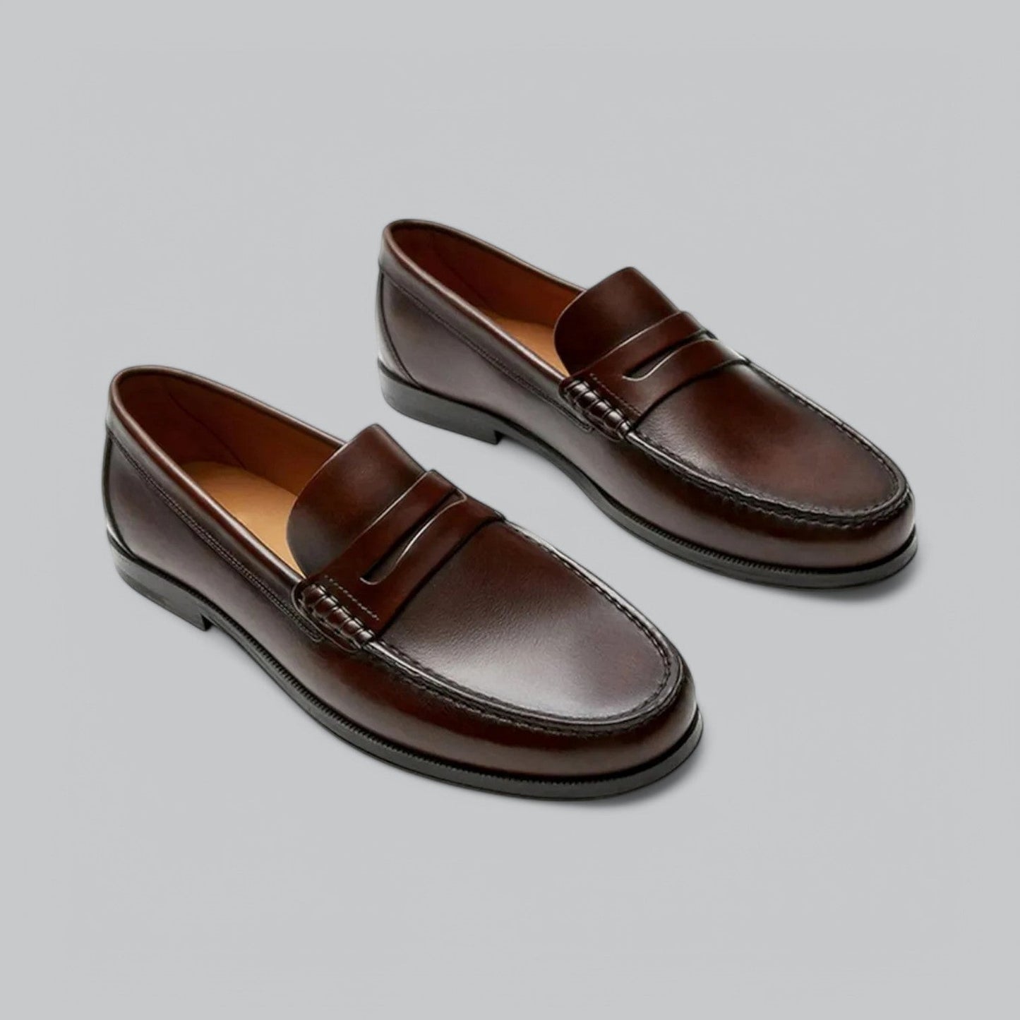 Mocasines de piel chic