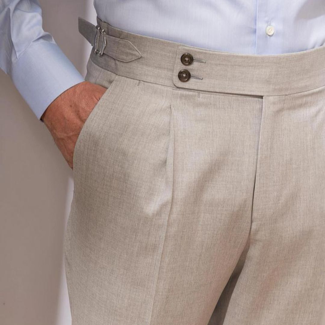 Pantalón de lino Gold Coast