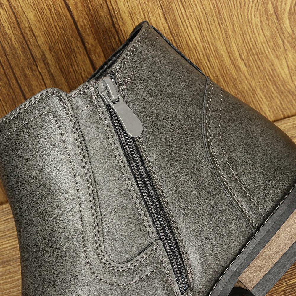 Botas Chelsea de piel
