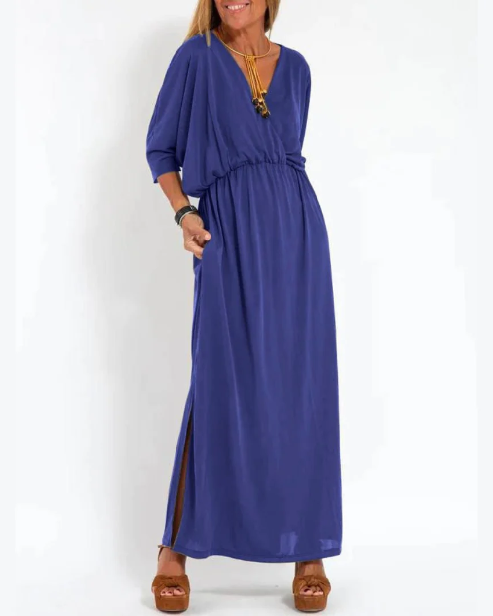 Elegante vestido de primavera