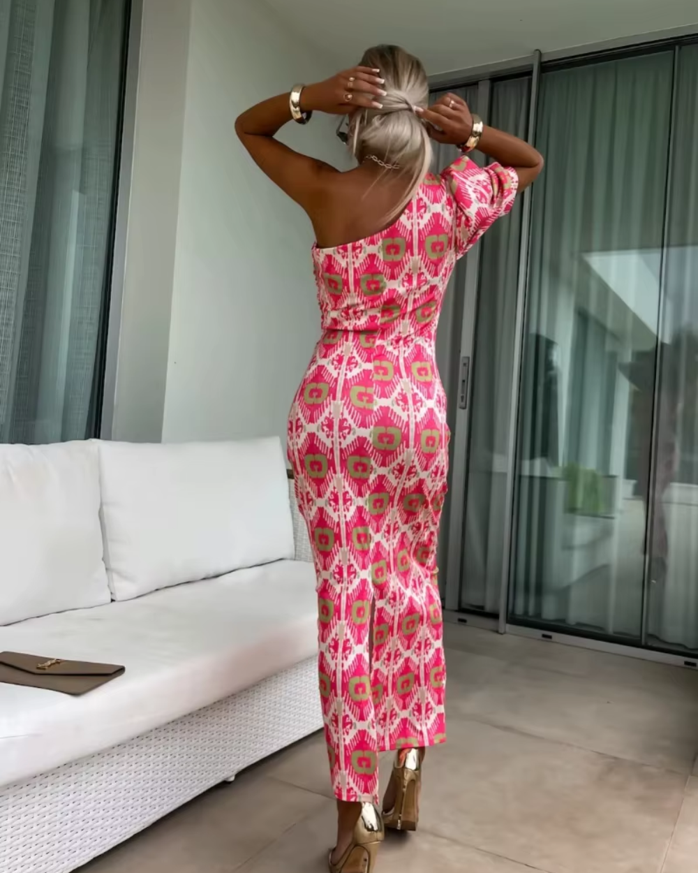 Elegante vestido de fiesta
