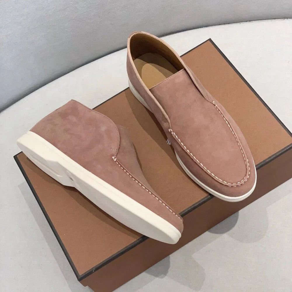 Mocasines casuales de ante