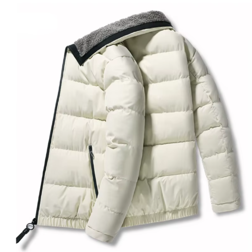 Chaqueta de invierno con cuello alto