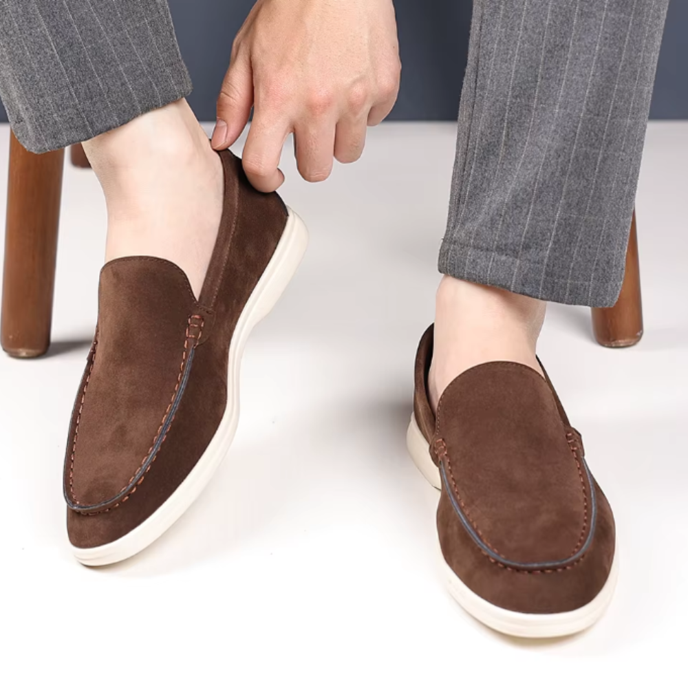 Mocasines de ante de lujo